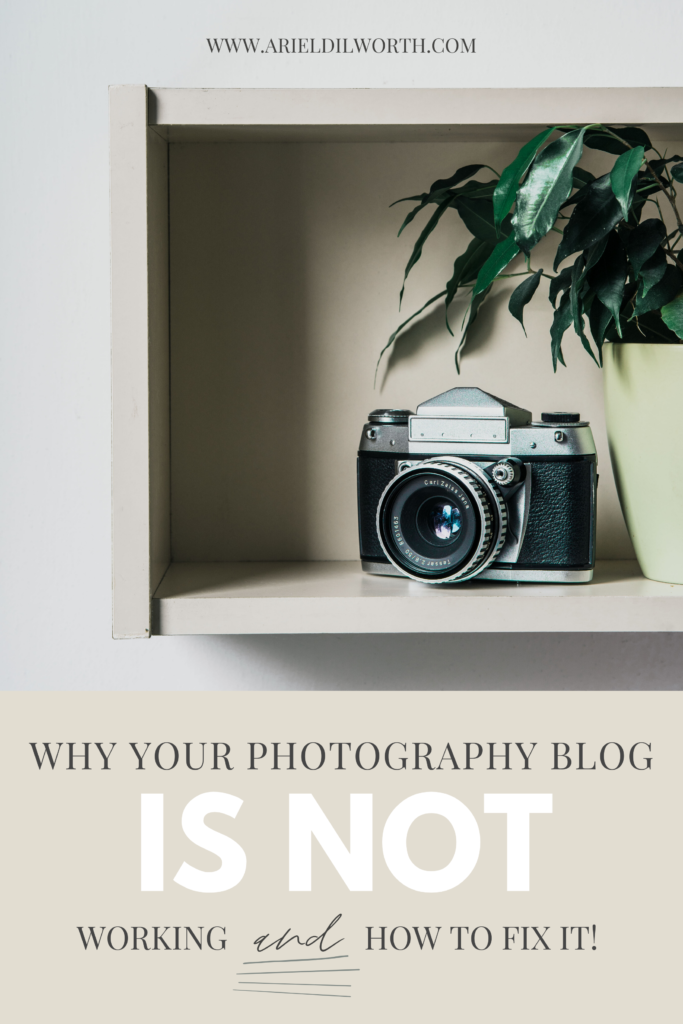 Blogging for Photographers- Why your Photography Blog isn't working and How to fix it! | Marketing Tips for Photographers with Ariel Dilworth